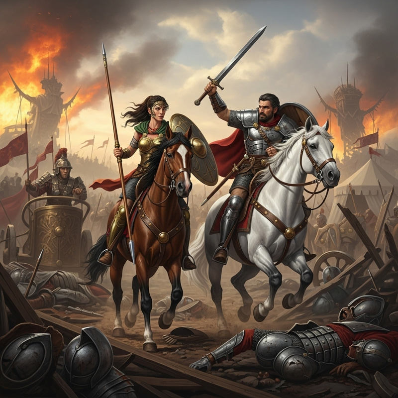 Epic Warriors in Battle: A Tale of Courage Epic Warriors in Battle: A Tale of Courage