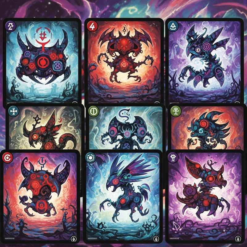 Pokémon Cards - Abstract Art Showcase Pokémon Cards - Abstract Art Showcase