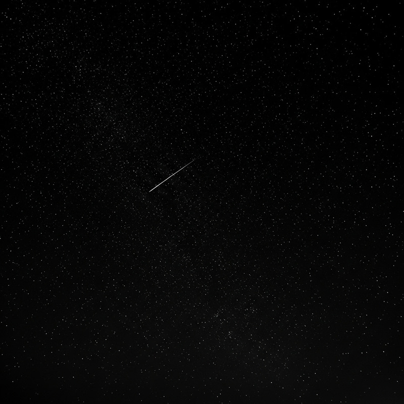 Sparkling Stars in Tranquil Night Sky