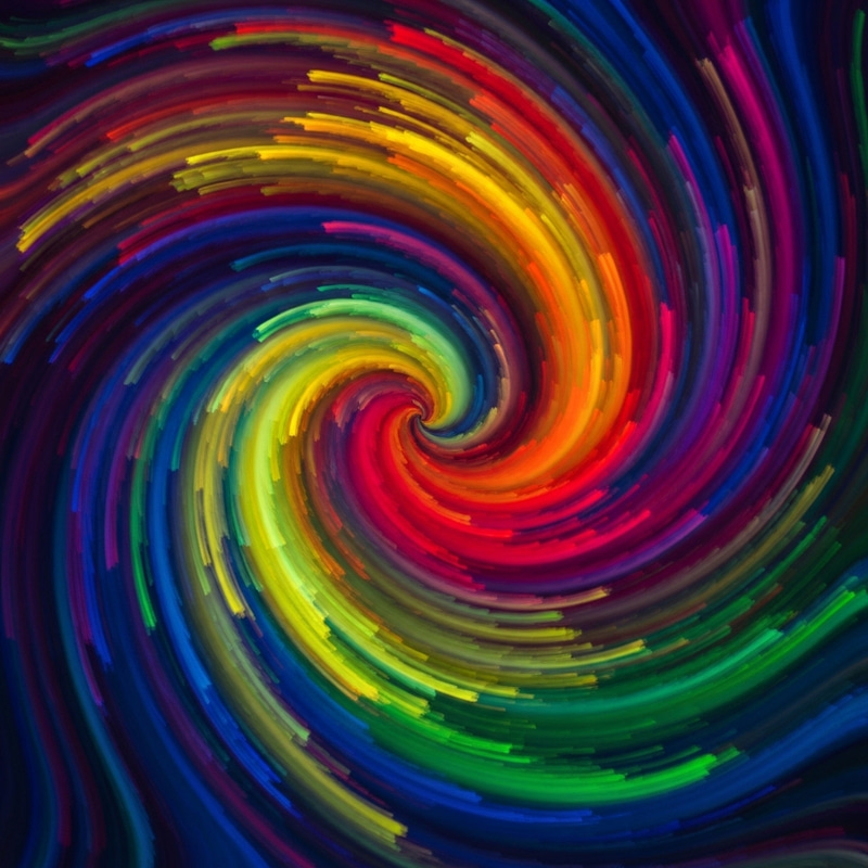 Vibrant Colors & Shapes: Dynamic Animated Image Vibrant Colors & Shapes: Dynamic Animated Image