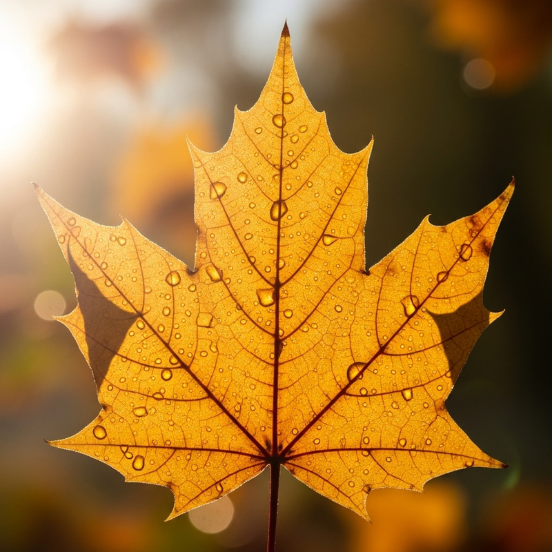 Golden Autumn Leaves