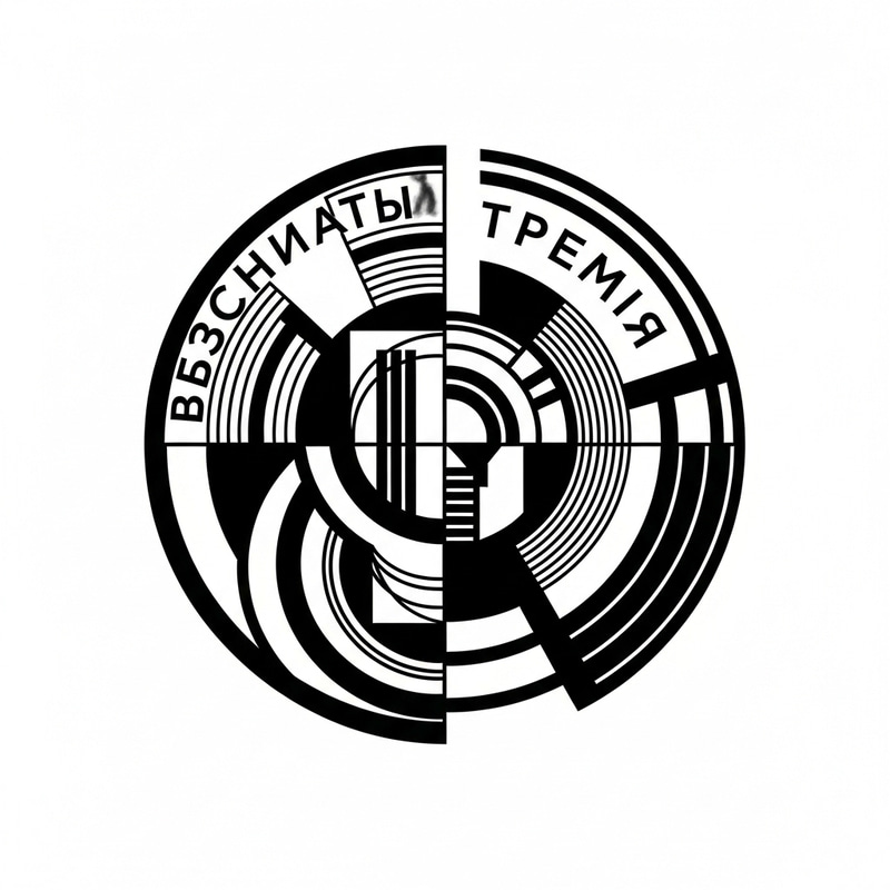 Circular Logo | Absence of Time | Russian Constructivism Circular Logo | Absence of Time | Russian Constructivism