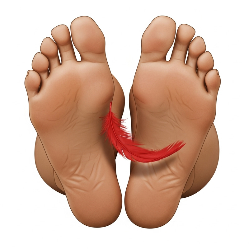 Photorealistic Female Soles Depiction | Medium Brown Skin with True Textures Photorealistic Female Soles Depiction | Medium Brown Skin with True Textures