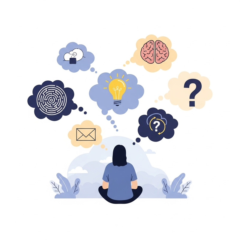 Flight of Thought and Psychology in Serene Environment