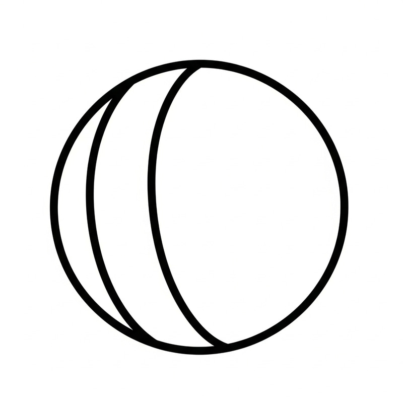 Simple Toy Ball Coloring Page for Young Children Simple Toy Ball Coloring Page for Young Children