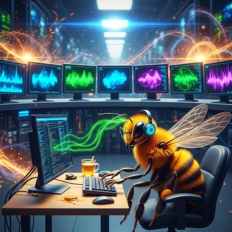 Programmer Bee: A Whimsical Tech Adventure