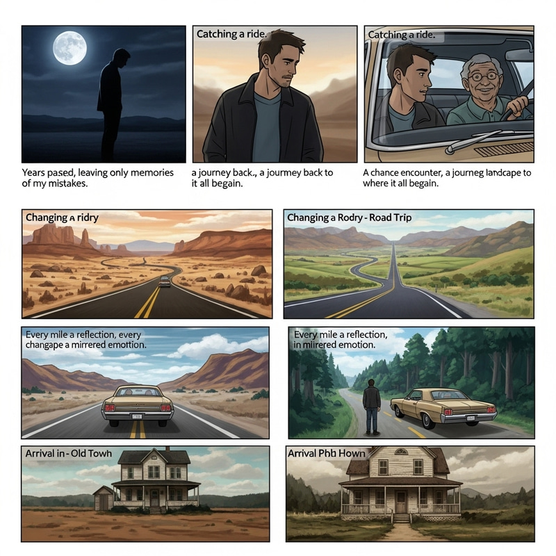 Afterglow Song Storyboard: An Artistic Interpretation Afterglow Song Storyboard: An Artistic Interpretation