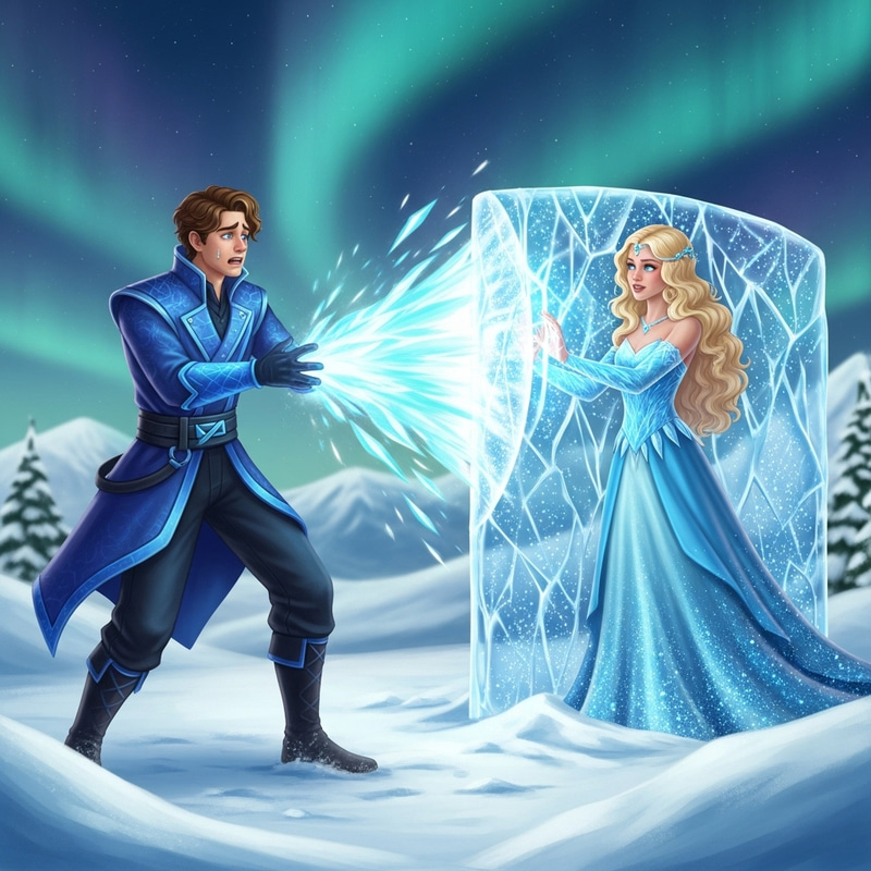 Jack Frost vs Elsa: Snowy Showdown Jack Frost vs Elsa: Snowy Showdown