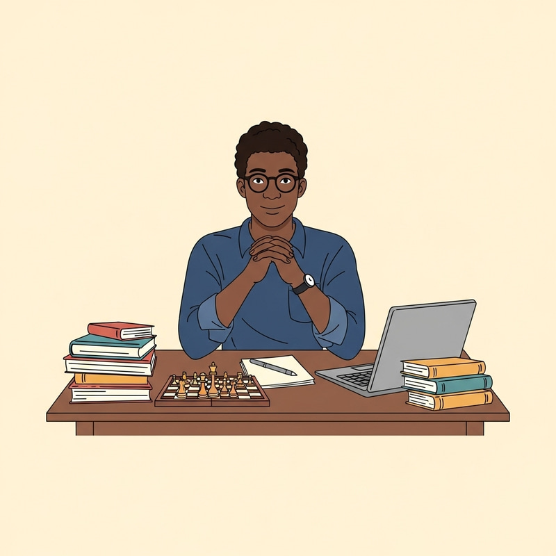 Powerful Mindset: Black Man With Determination Powerful Mindset: Black Man With Determination