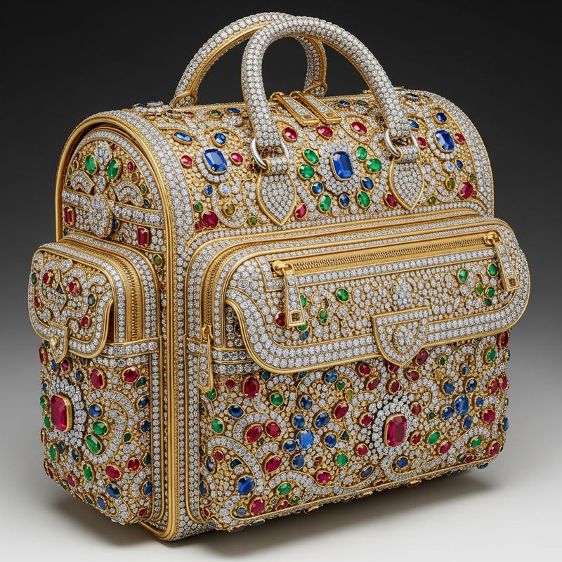 3 Million Dollar School Bag: Opulent Luxury Unveiled 3 Million Dollar School Bag: Opulent Luxury Unveiled