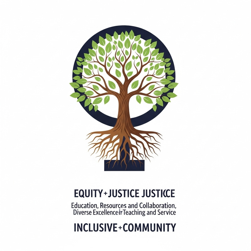 Inclusive Community: Tree Symbol of Equity & Justice Growth Inclusive Community: Tree Symbol of Equity & Justice Growth