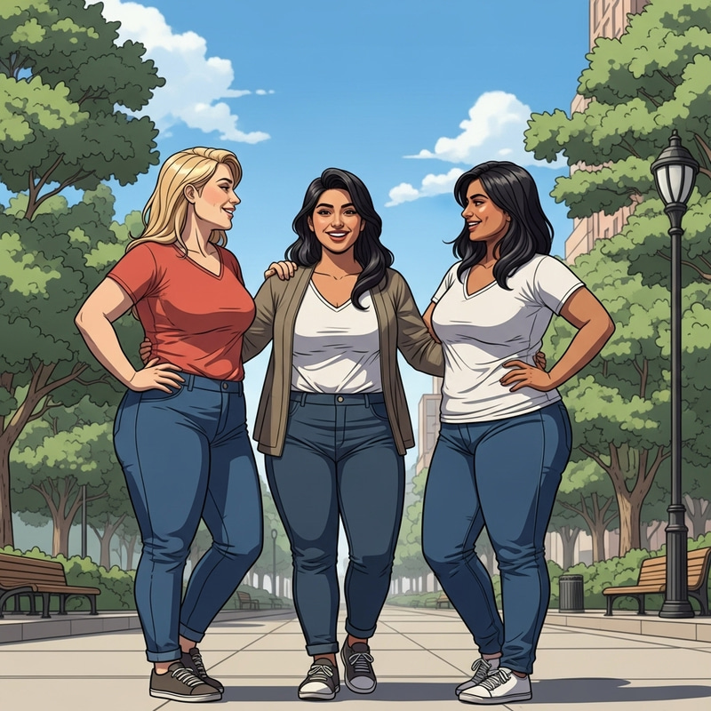 Positive Curvy Women: Embracing Diversity and Confidence