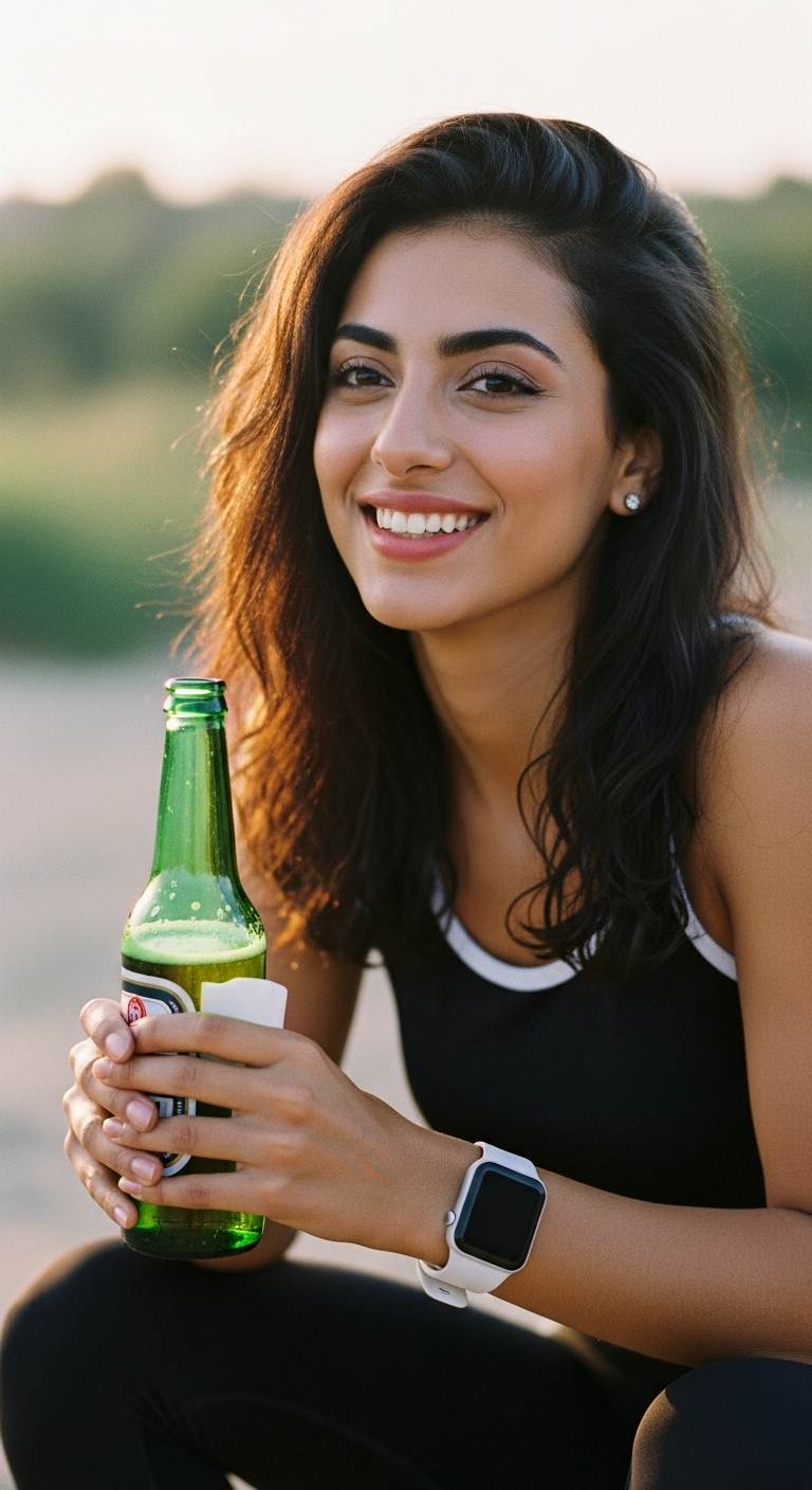 Retro 1980s Portrait of a Young Woman Retro 1980s Portrait of a Young Woman