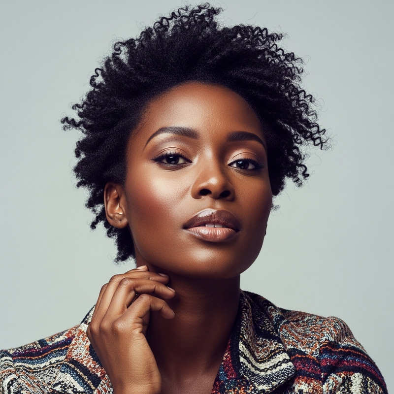 Elegant Black Woman - Stunning Grace and Beauty Elegant Black Woman - Stunning Grace and Beauty