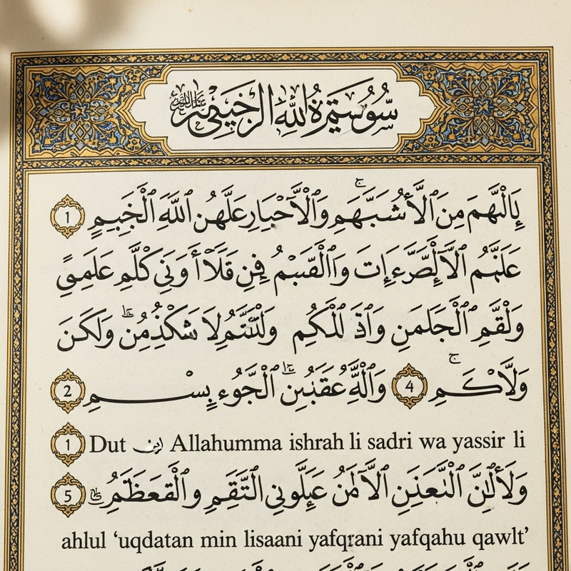 Surah Al-Baqarah Verses 1-5 and Dua for Clarity Surah Al-Baqarah Verses 1-5 and Dua for Clarity