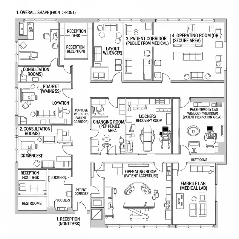 IVF Lab Layout Design: Patient Comfort and Efficiency IVF Lab Layout Design: Patient Comfort and Efficiency