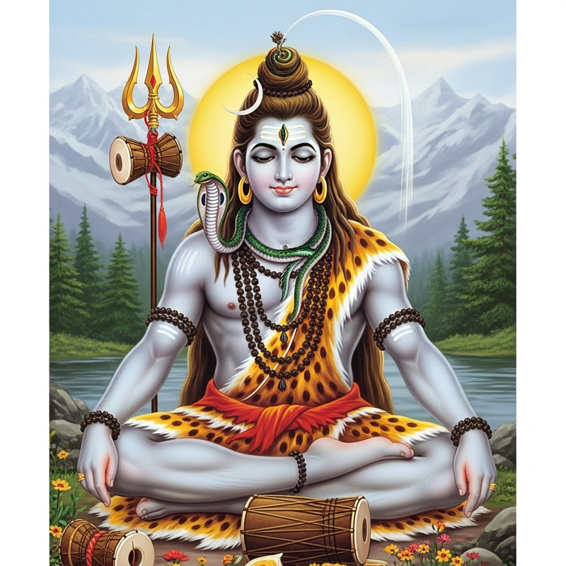 Shiva: The Father of All Creation - Serenity and Symbolism Shiva: The Father of All Creation - Serenity and Symbolism
