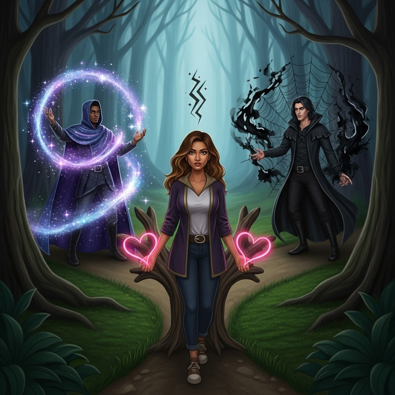 Fantasy Choice: Girl's Love with Magician or Necromancer