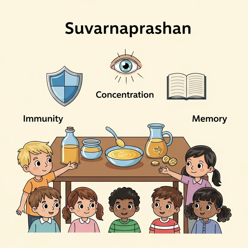 Suvarnaprashan: Ancient Indian Method for Kids' Health & Learning