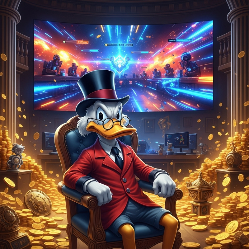 Scrooge McDuck Golden Money in Cybersport