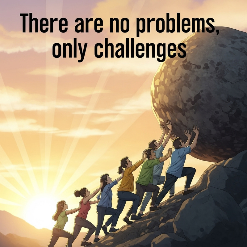Embrace Challenges: Inspiring and Motivating Image Illustration Embrace Challenges: Inspiring and Motivating Image Illustration
