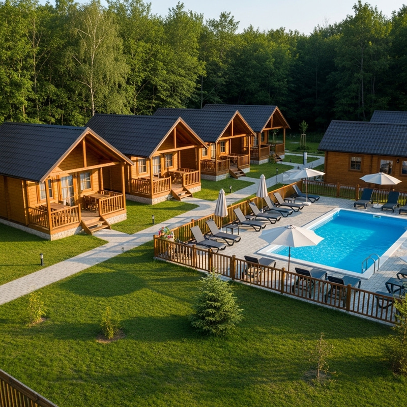 Charming Small Cabin Resort with Pool Charming Small Cabin Resort with Pool