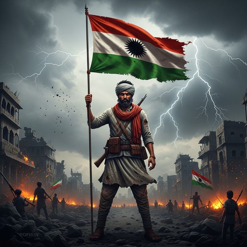 Revolutionary Freedom Fighter - Symbol of Resilience Revolutionary Freedom Fighter - Symbol of Resilience