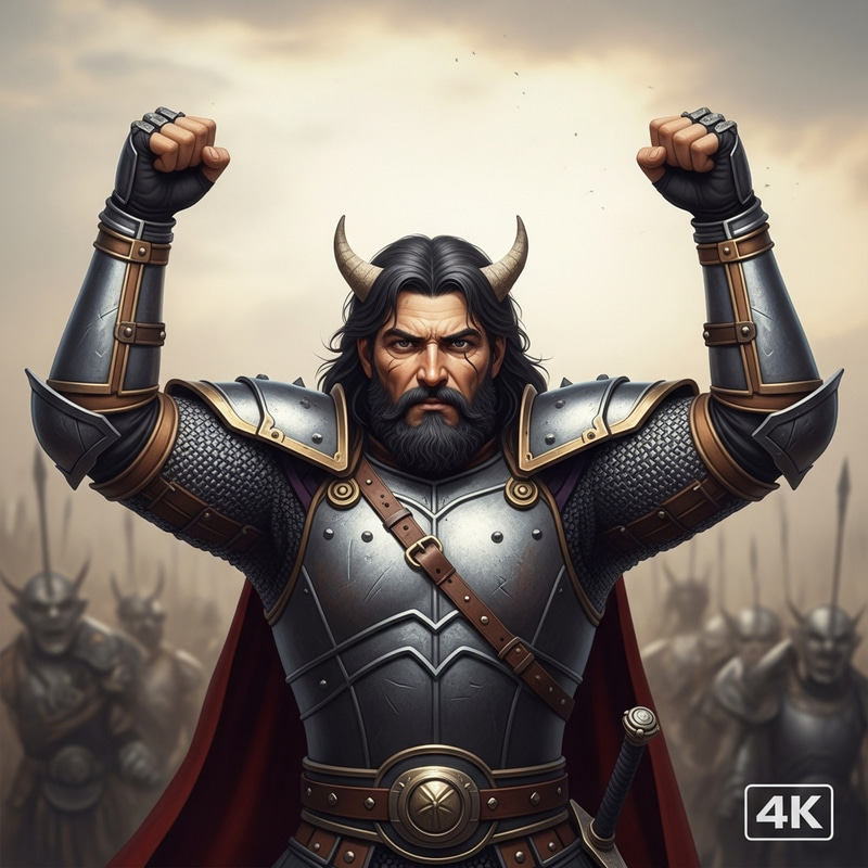 Ma Quân Conquered: Professional 4k Warrior Portrait