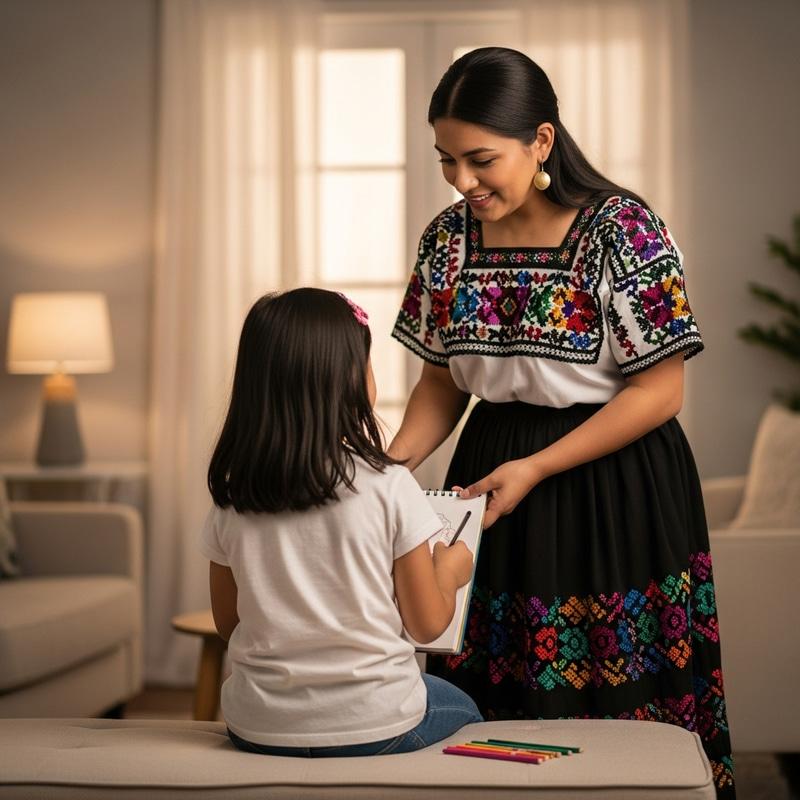 Mother Gazing At Daughter: A Heartwarming Moment Mother Gazing At Daughter: A Heartwarming Moment