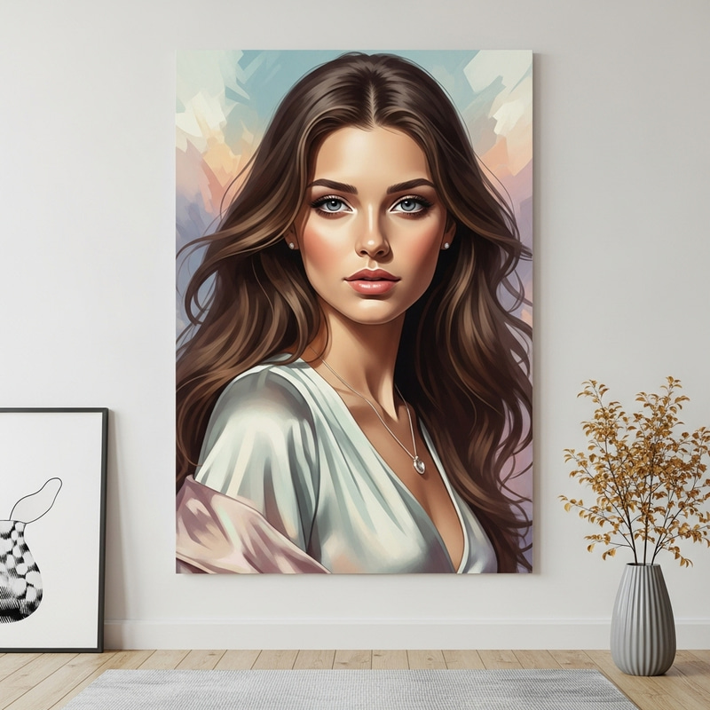 Beautiful Woman Wall Art | Elegant and Timeless Decor Beautiful Woman Wall Art | Elegant and Timeless Decor