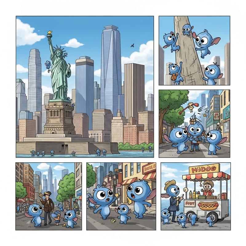 Discover The Enchanting Adventure of Blue Creatures in New York Discover The Enchanting Adventure of Blue Creatures in New York