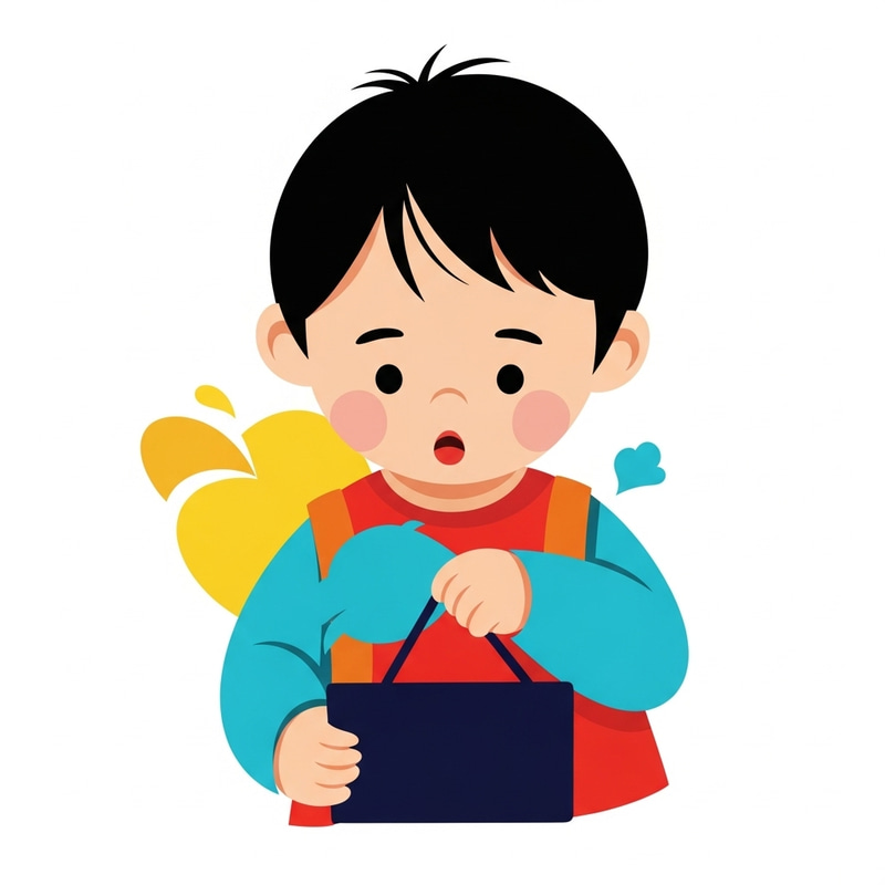 Abstract Child Art: Vibrant & Playful Exploration