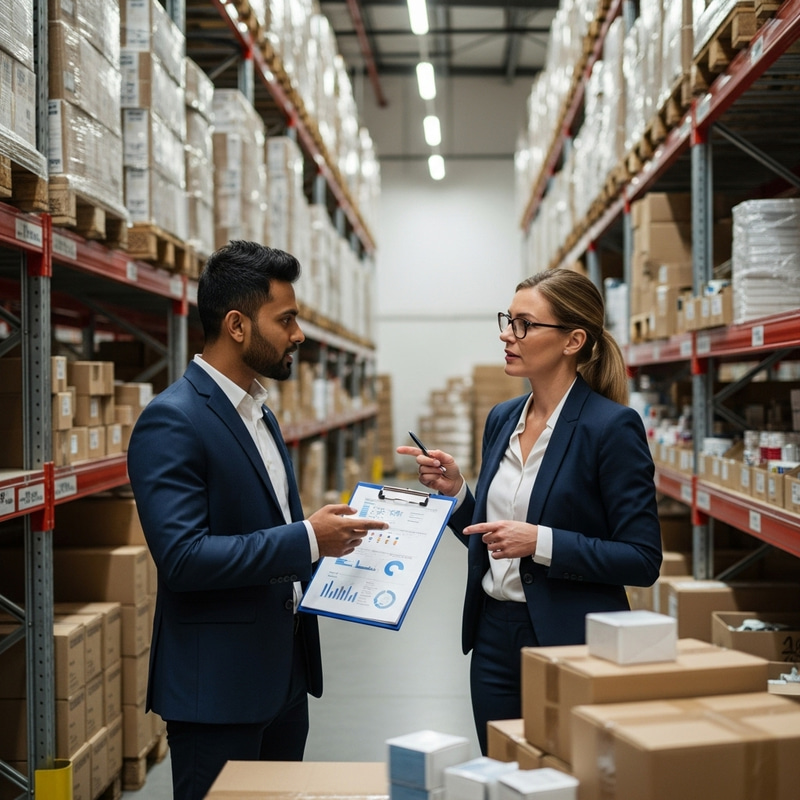 Successful Business Discussion in Warehouse Successful Business Discussion in Warehouse