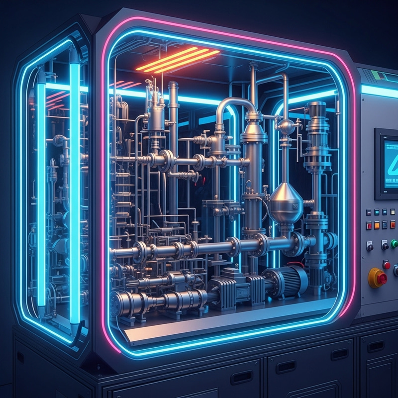 High-Tech Lab Simulation Device for Crude Oil Processes High-Tech Lab Simulation Device for Crude Oil Processes