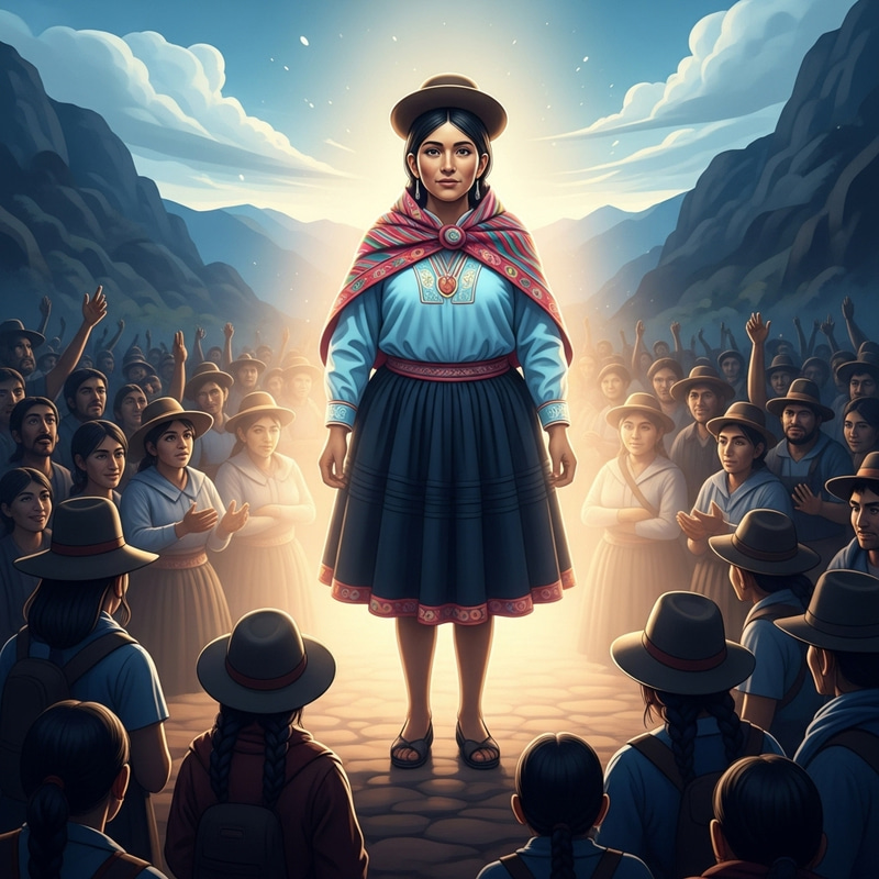 Andean Woman: Guiding Light for the Discriminated Andean Woman: Guiding Light for the Discriminated