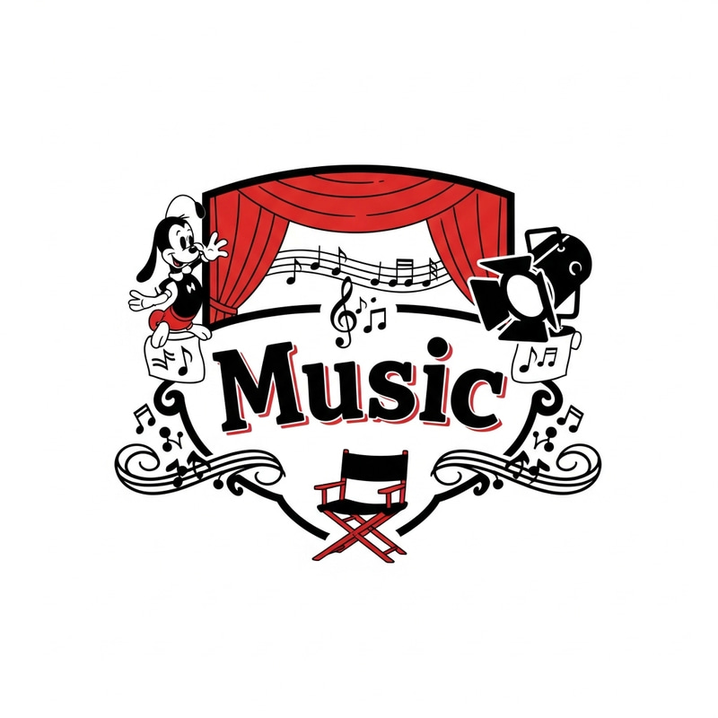 Whimsical Music Event Logo Design Whimsical Music Event Logo Design