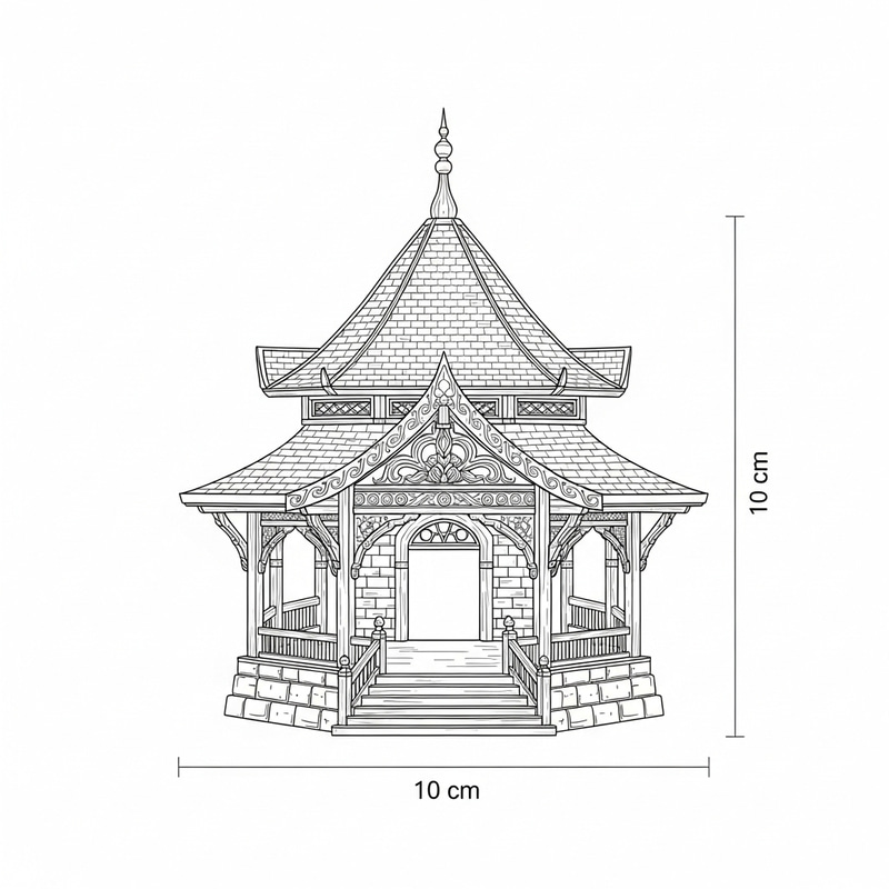 Simple Indigenous Pavilion - Craftsmanship and Culture Simple Indigenous Pavilion - Craftsmanship and Culture