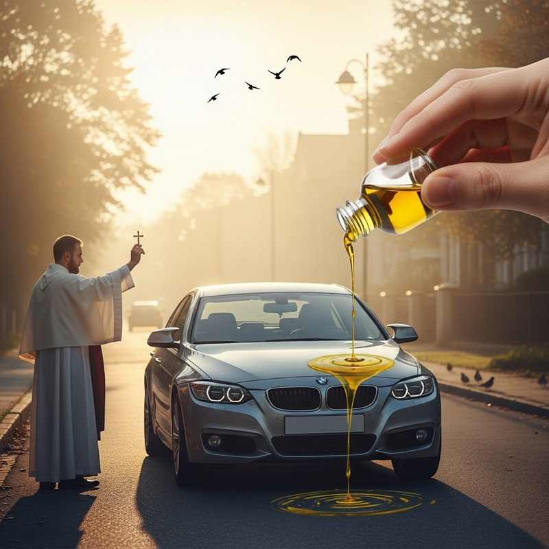 Bless the Car | Graceful Blessing on a Quiet Street Bless the Car | Graceful Blessing on a Quiet Street