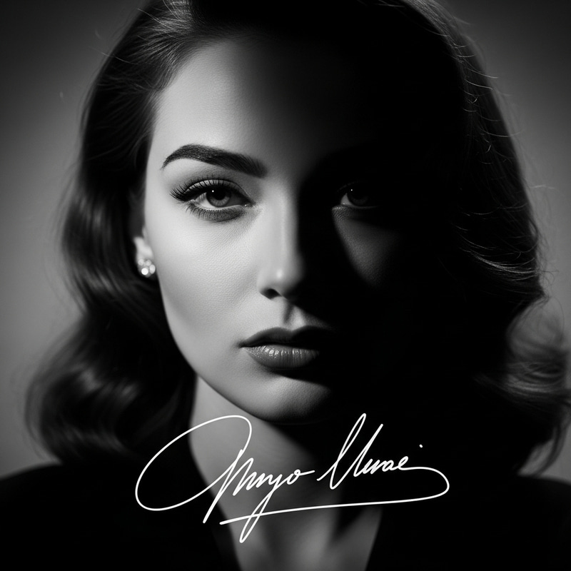 Chiara Bortolotti Autograph in Vintage Hollywood Glamour Style Chiara Bortolotti Autograph in Vintage Hollywood Glamour Style