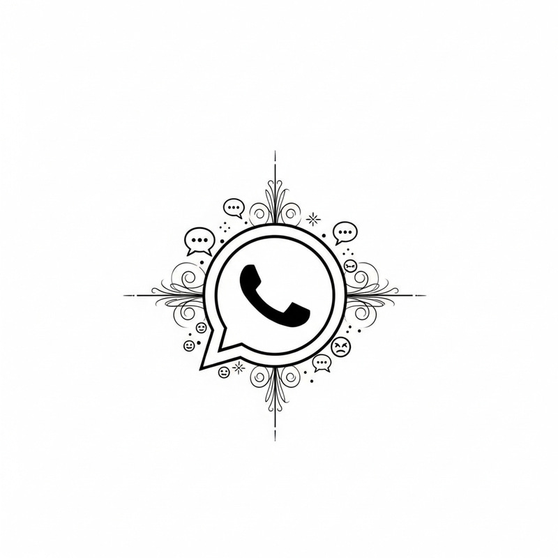 Telegram Logo Tattoo Design - Minimalist Styling