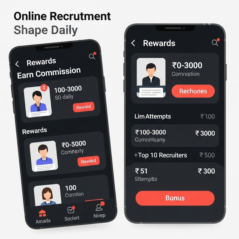 Earn Daily Commissions with Our Recruitment App Earn Daily Commissions with Our Recruitment App