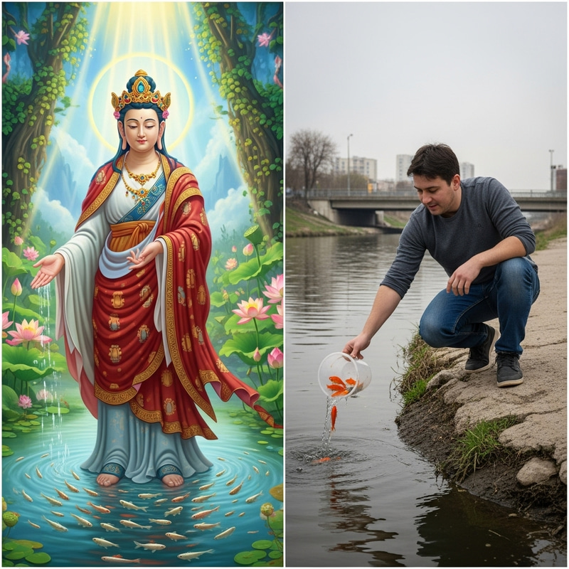 Bodhisattva and Secular Person Releasing Life: A Contrast Bodhisattva and Secular Person Releasing Life: A Contrast