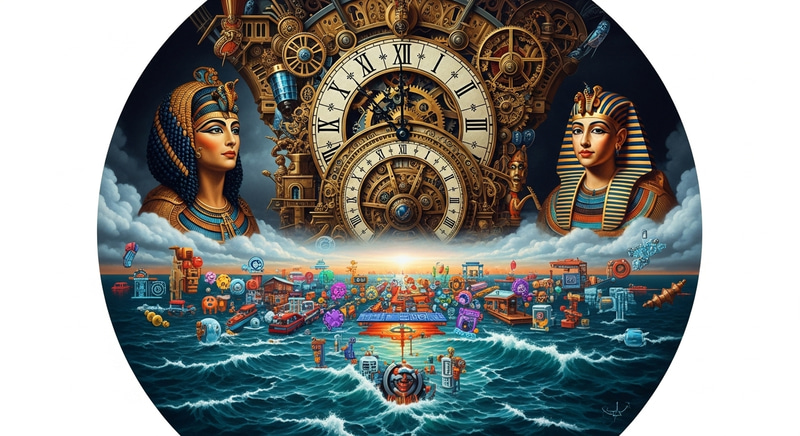 Intricate Clockwork Canvas Art: Hyper-Realistic Cyber Features Intricate Clockwork Canvas Art: Hyper-Realistic Cyber Features