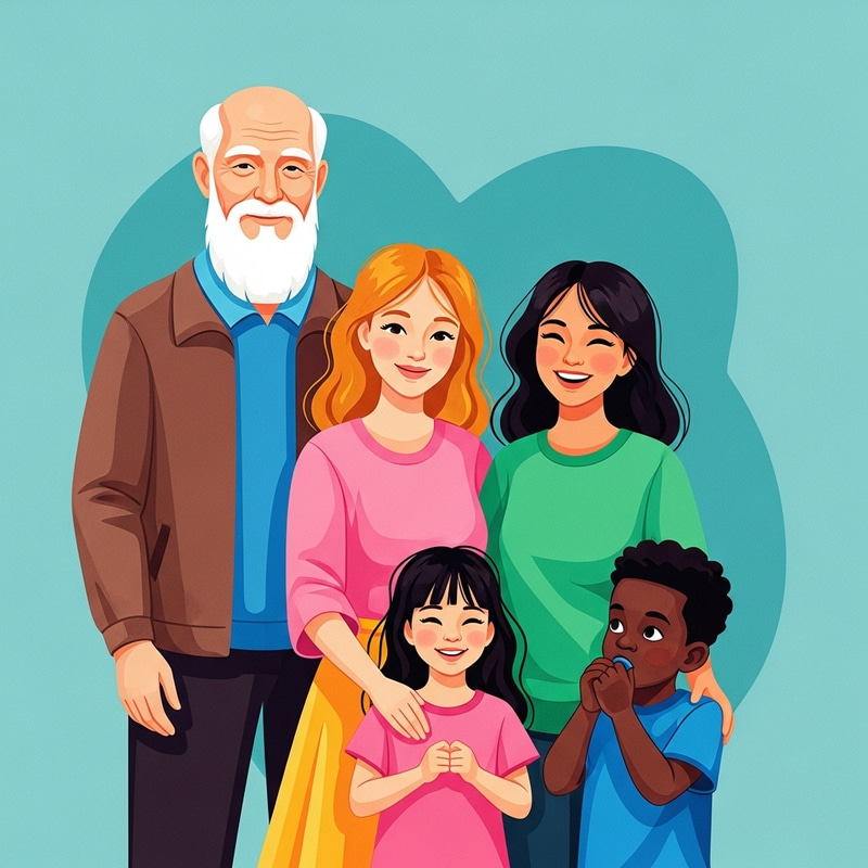 Abstract Family Representation in Art Abstract Family Representation in Art