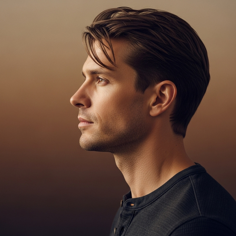 Modern Man Profile Photo - Stylish & Thoughtful Modern Man Profile Photo - Stylish & Thoughtful