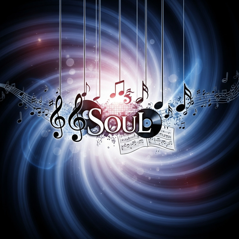 Soulful Music Interpretation | Abstract Harmonious Symbols