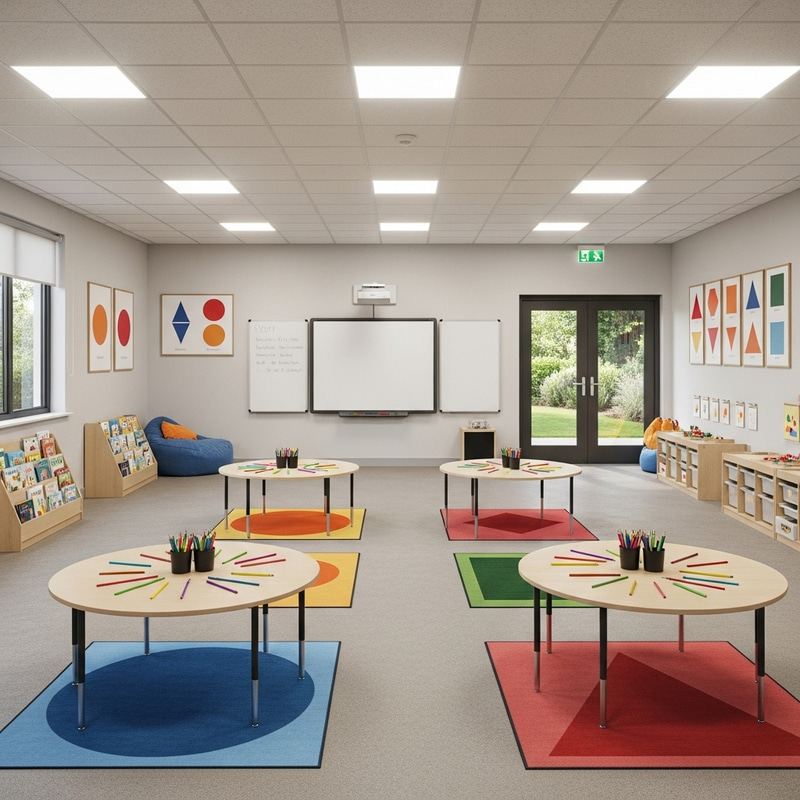 Interactive Shape Classroom with Hands-on Activities and Smart Board Interactive Shape Classroom with Hands-on Activities and Smart Board