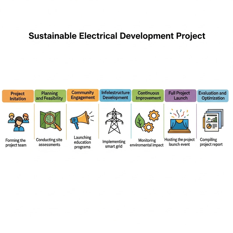 Sustainable Electrical Development | Key Project Milestones & Timeline
