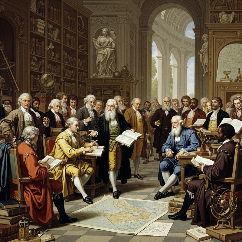 Pioneers of Modern Science: A Grand Historical Gathering Pioneers of Modern Science: A Grand Historical Gathering