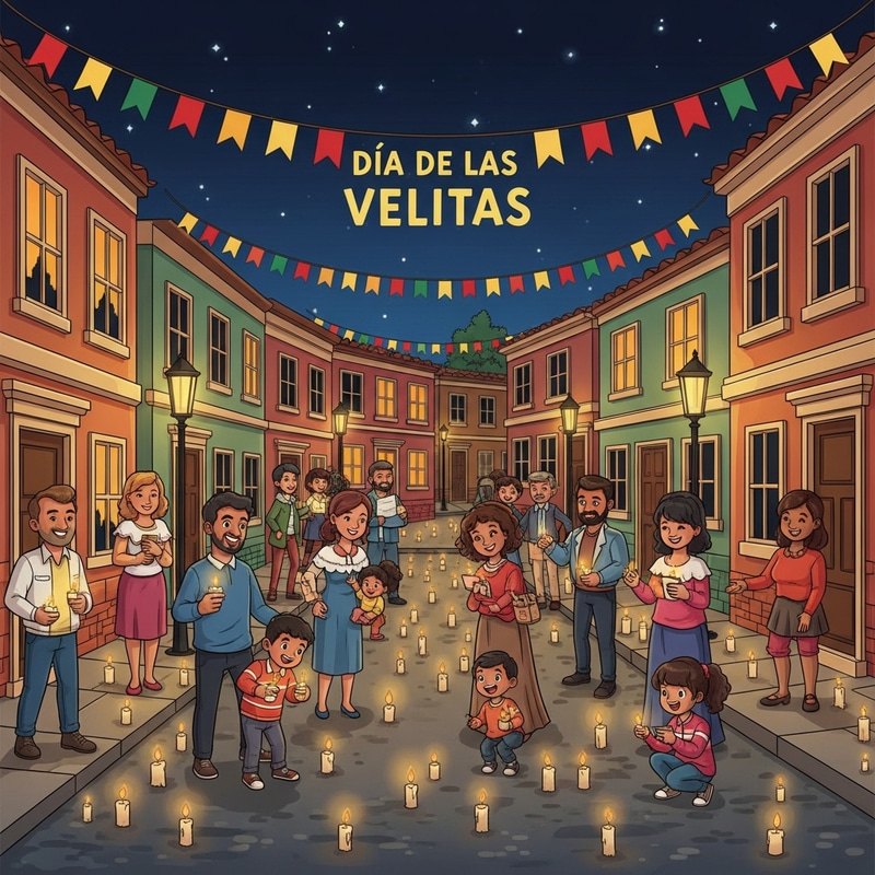 Feliz Dia de las Velitas: Colombian Christmas Tradition